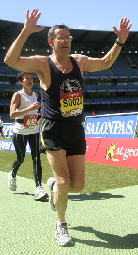 John Dean finishing in 2009